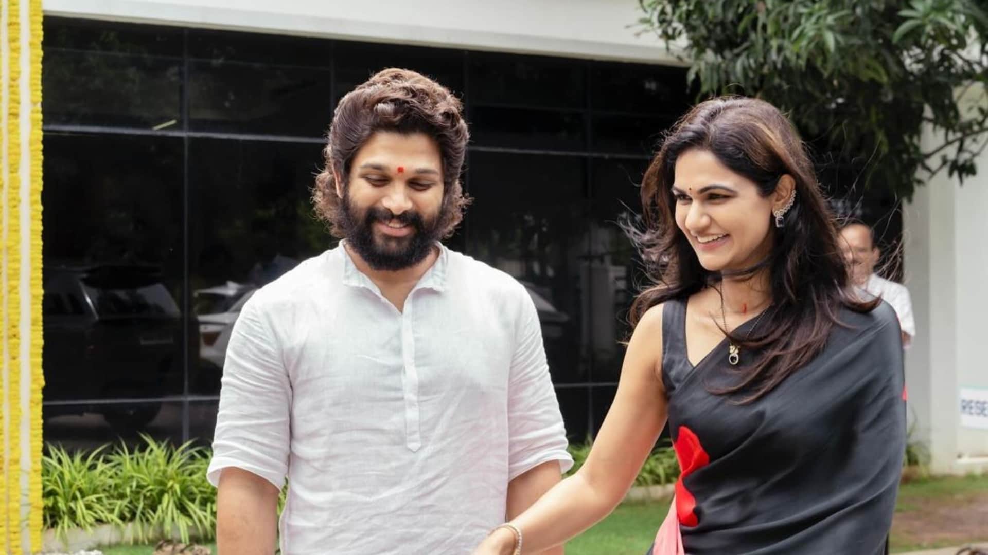 Pushpa 2 The Rule Actor Allu Arjun Wife Sneha Reddy Love Story