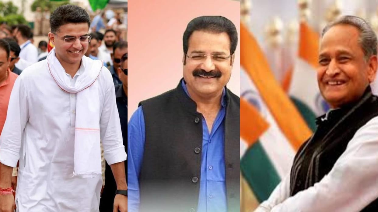 Rajasthan Politics News Pratap Singh Khachariyawas Comments on Ashok Gehlot Congress Social Media Controversey