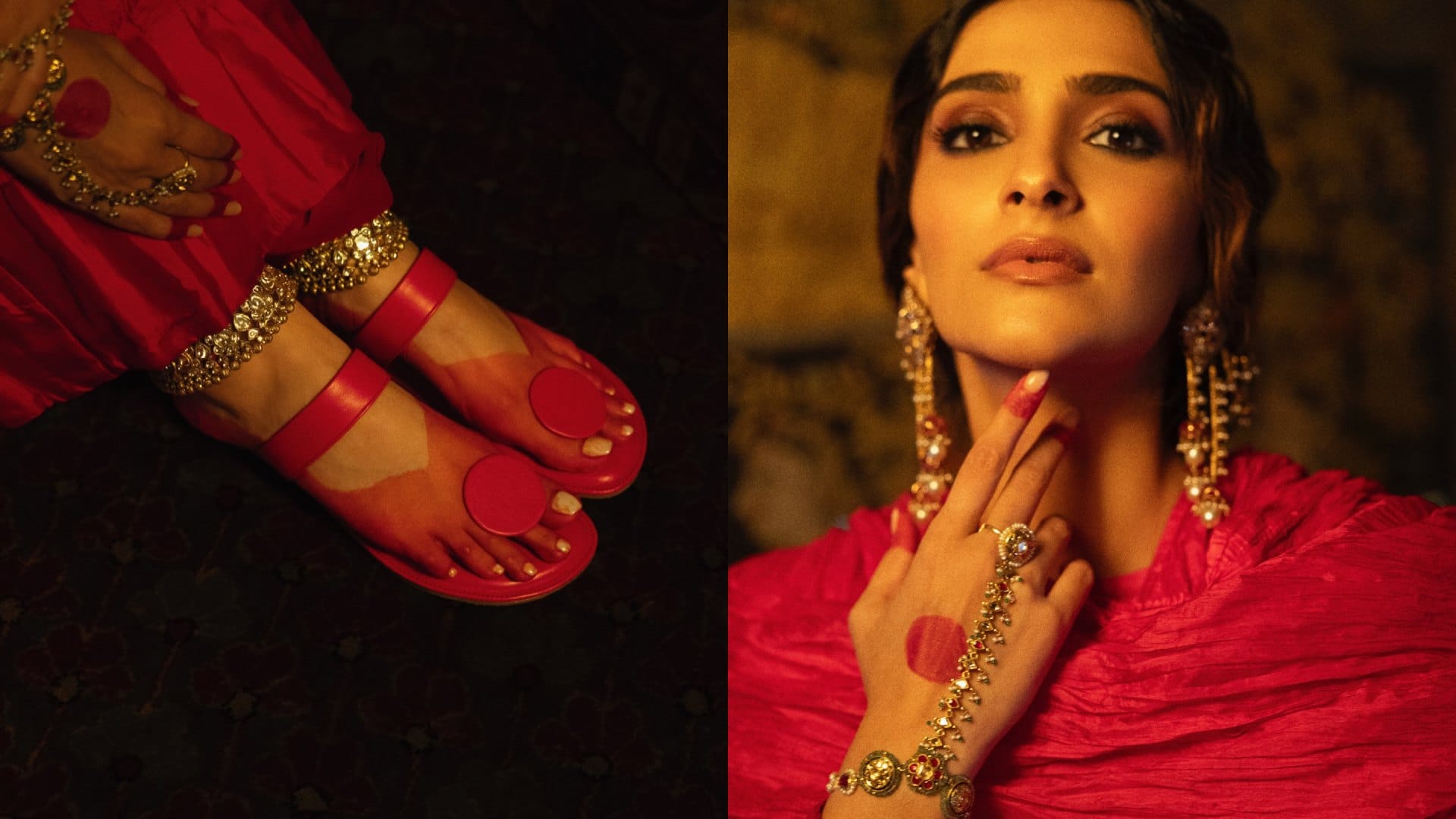 Sonam Kapoor Look at ambanis ganesh chaturthi celebration in antilia latest photos of sonam kapoor disprj