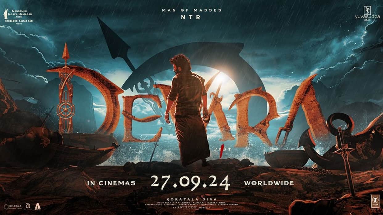 Devara pre-sales cross 700K dollar fans excited to see Jr NTR Janhvi Kapoor Romantic Jodi first time