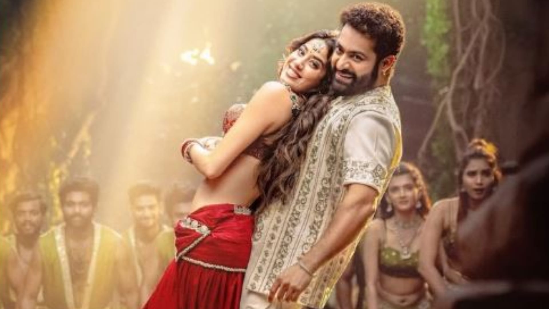 Devara shines Before its release in US Jr NTR  film made this special record Details Inside