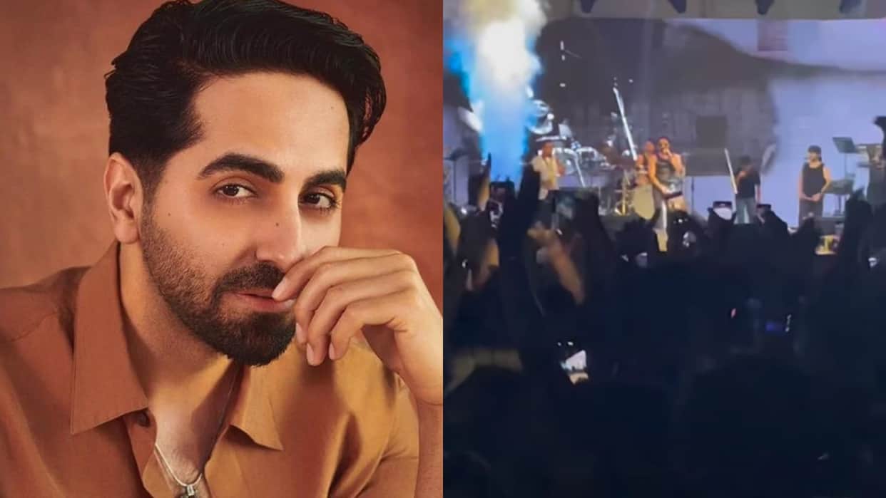 Ayushmann Khurrana sang Lollipop Lagelu Song in Event video went viral