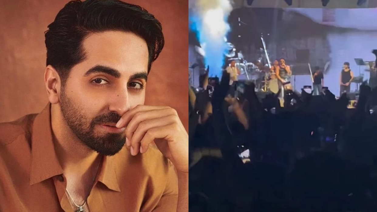 Ayushmann Khurrana sang Lollipop Lagelu Song in Event video went viral