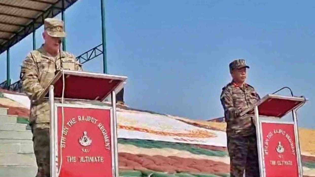 Bikaner News: India-US joint military exercise begins in Mahajan Range
