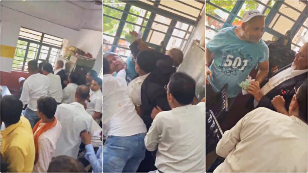 Bihar News: Scuffle between advocate and client in Saharsa court advocates expressed displeasure over incident