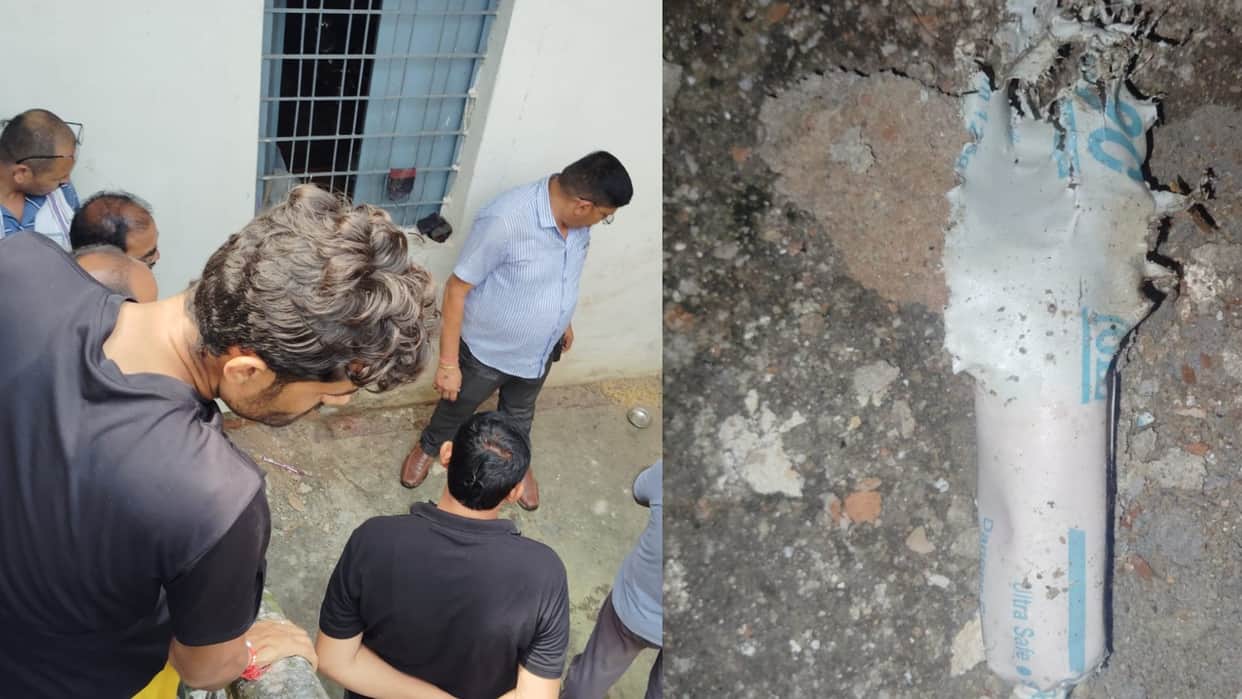 Blast happened in the house of an advocate in Sidhi,