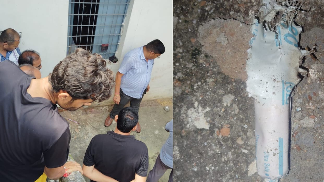 Blast happened in the house of an advocate in Sidhi,