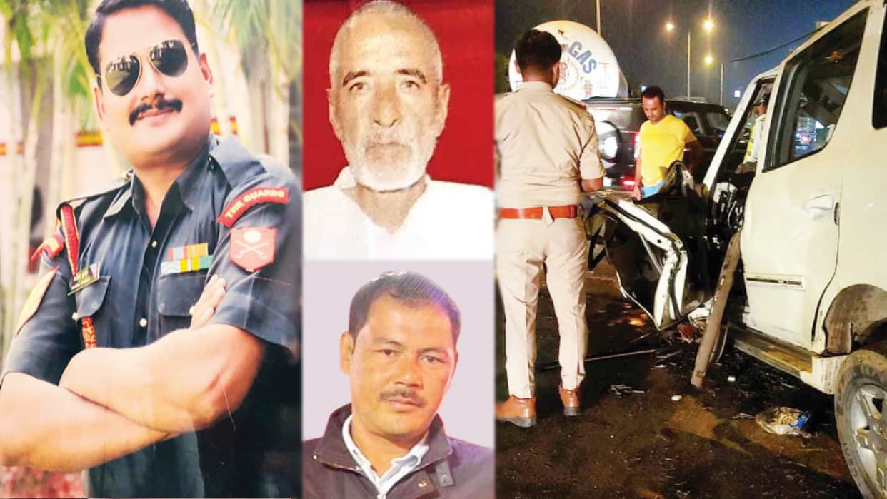 Three friends died in accident in Meerut, Young son died, lifelong grief to the family