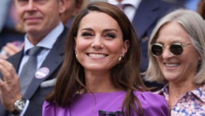Kate Middleton Princess of Wales attends Holi event wearing traditional Indian earrings