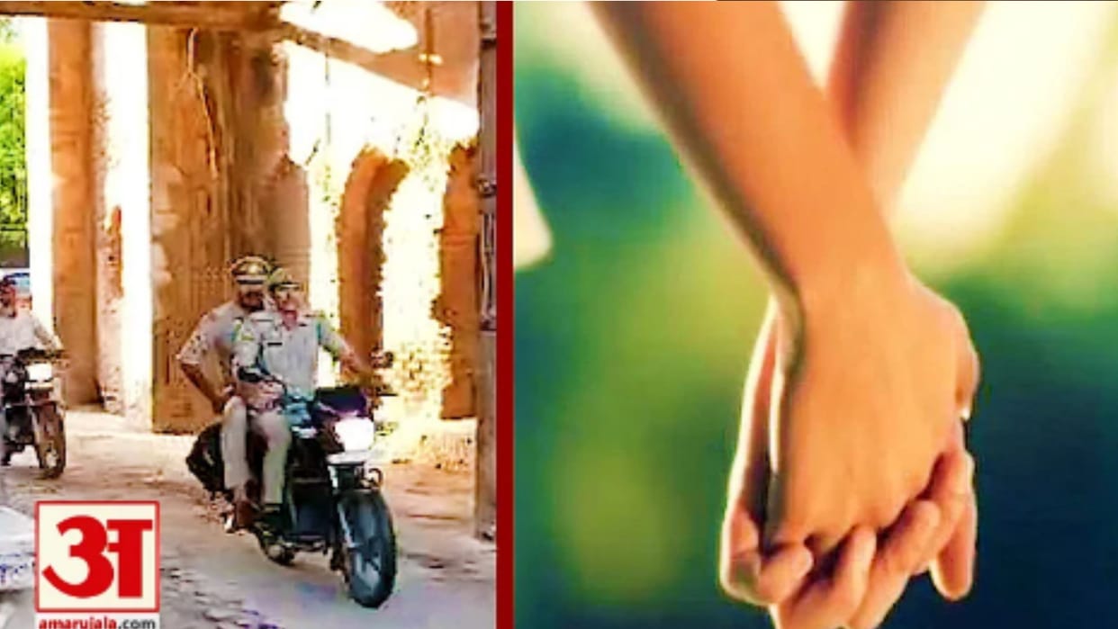 Meerut: Angry girlfriend beat up her boyfriend, also behaved rudely with his wife,