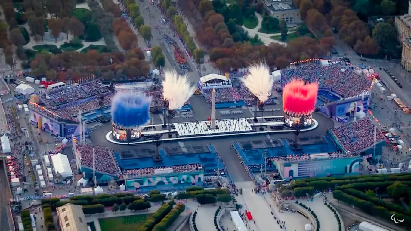 Paris Paralympics 2024 Closing Ceremony See Photos moments India Parade Archer Harvinder Sprinter Preethi