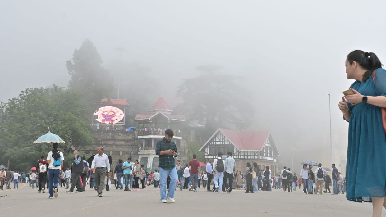 Himachal Weather Yellow alert for rain at many places on Tuesday