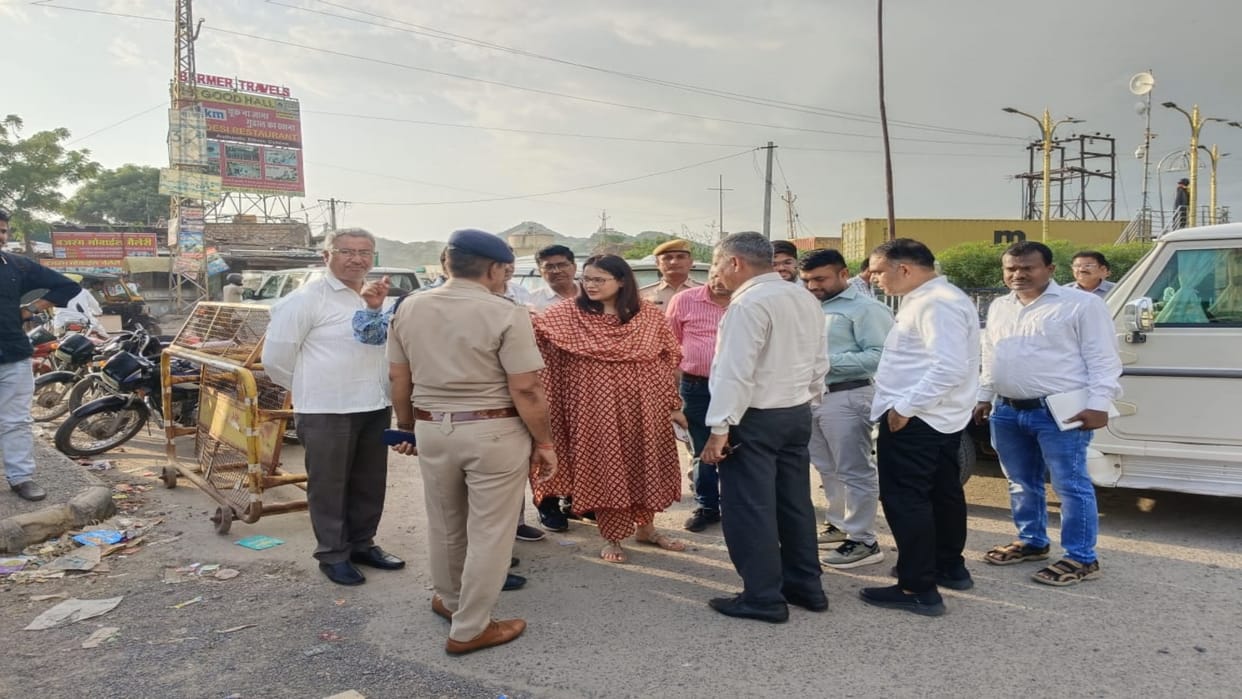 Barmer News: Collector Tina Dabi conducted surprise inspection, instructions to improve cleanliness system