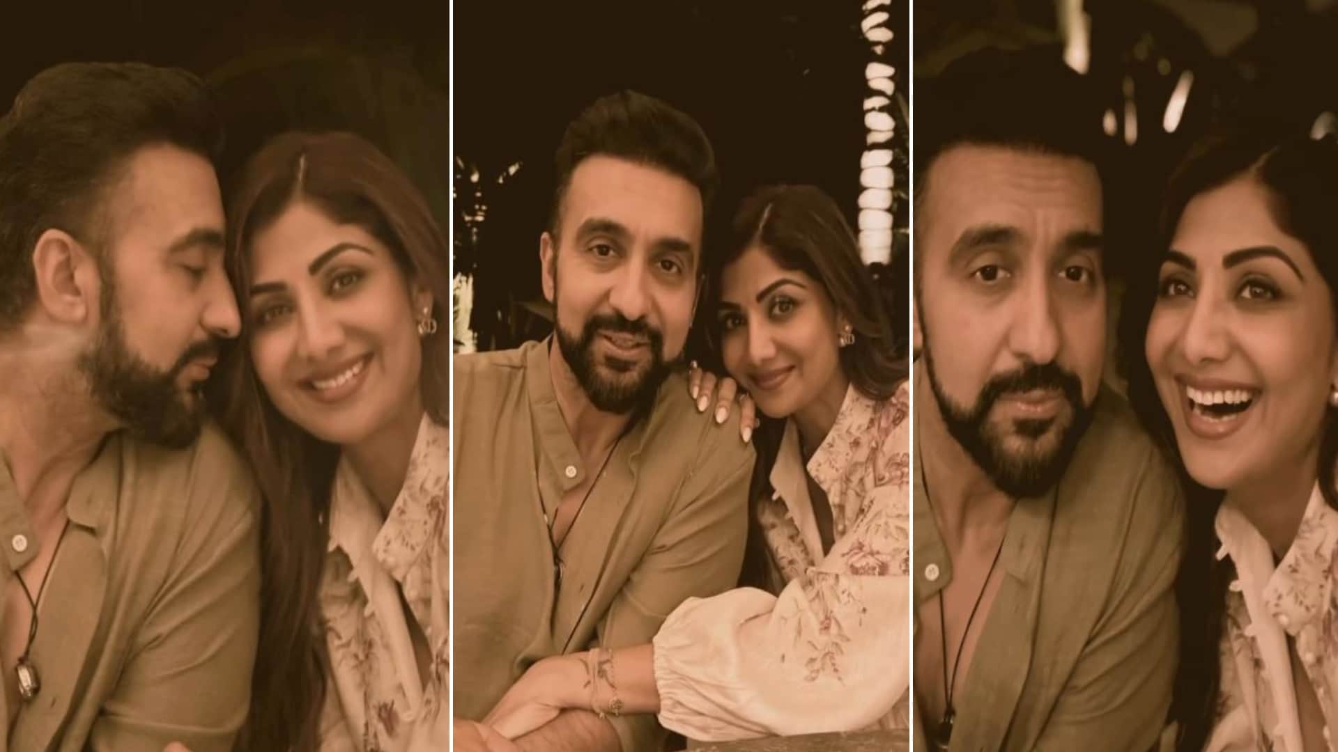Shilpa Shetty celebrates Cookie husband Raj Kundra 49 birthday 9 september with Viaan Samisha says I blessed