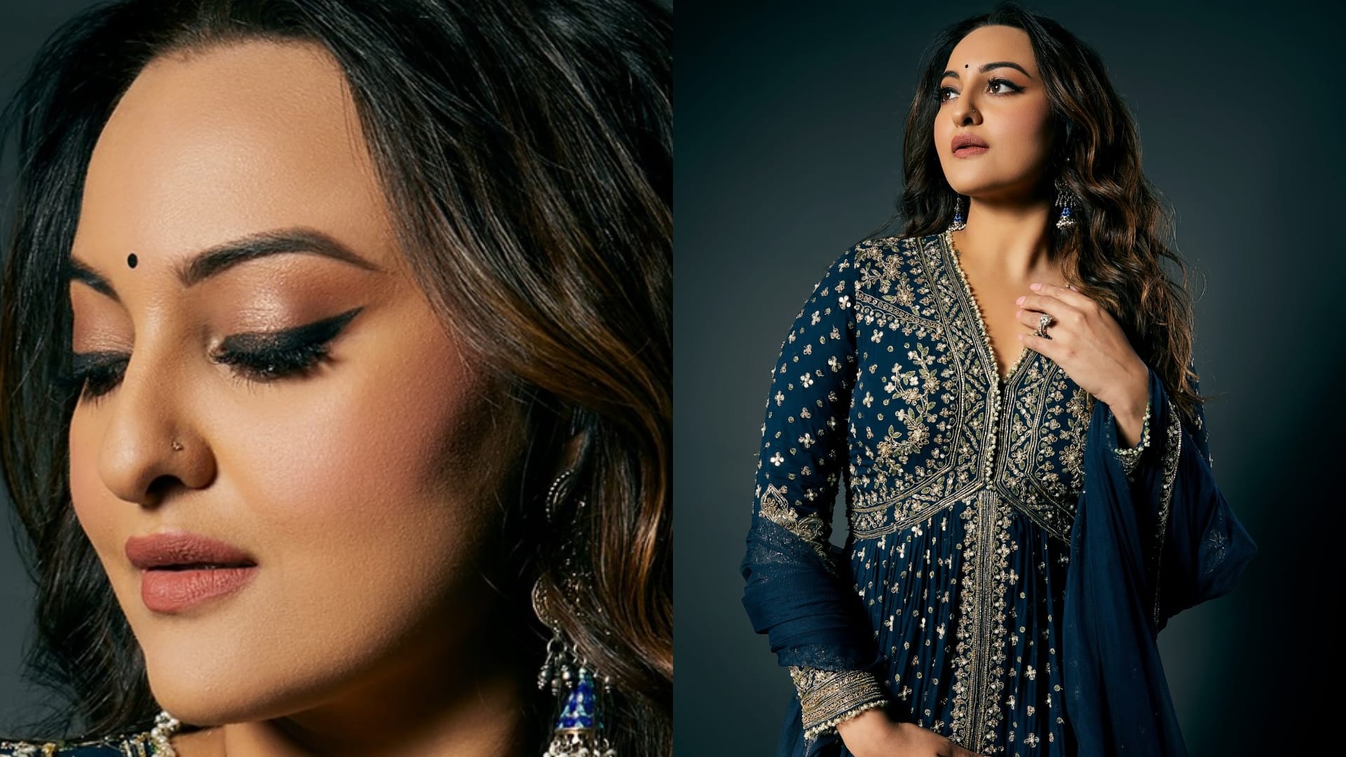 Sonakshi sinha Zaheer Iqbal Ganpati Look at Salman Khan’s residence disprj