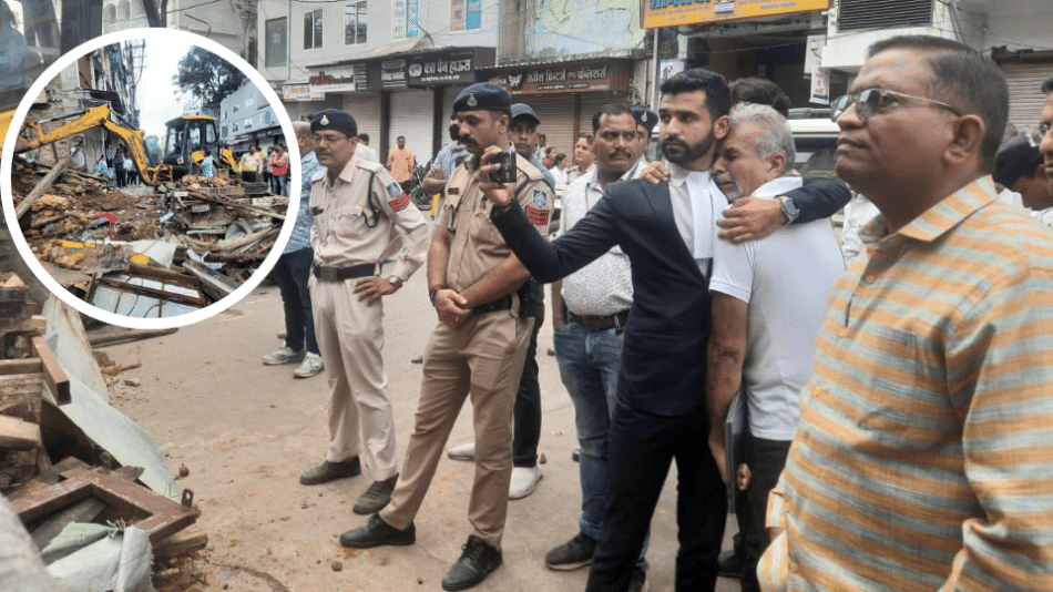indore news khajuri bazar atikraman encroachment
