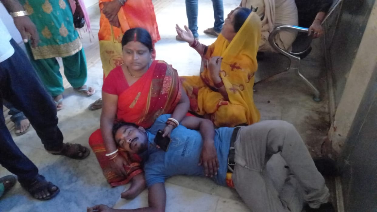 Bihar News: Bihar police investigation attacked brother-in-law with a knife in family court jamui.