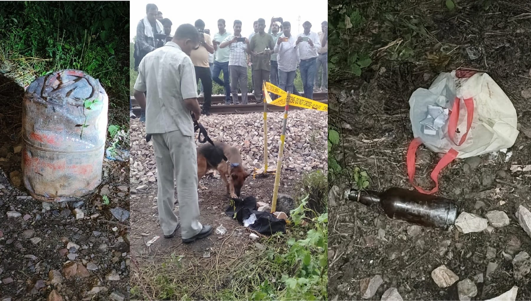 Conspiracy to overturn train: Investigation of two pending, evidence gathered for third