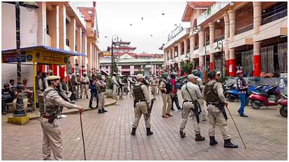 Manipur: Security forces fire tear gas shells as students attempt to march towards Raj Bhavan