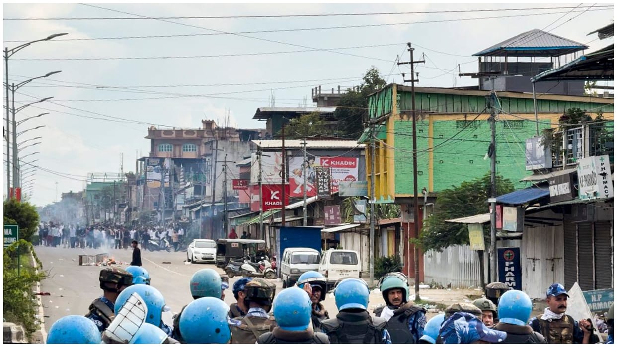 Manipur updates violence state police millitant attack reaction news in hindi