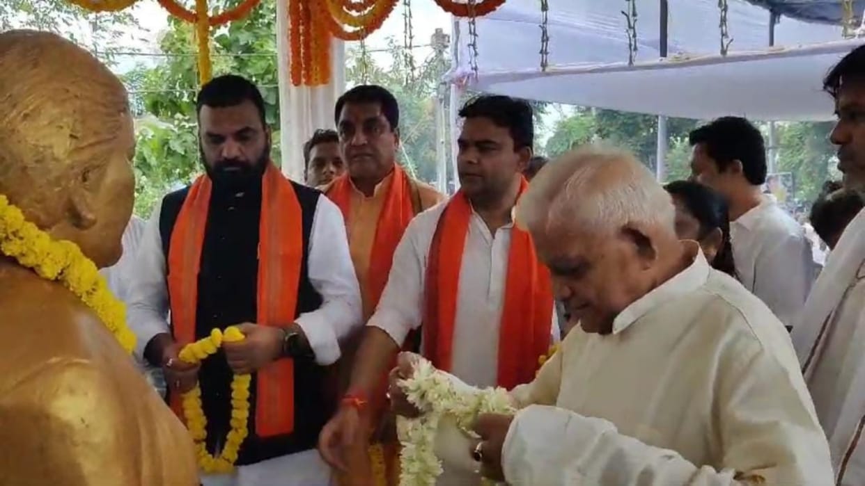Munger: Samrat Choudhary's mother Death anniversary, Tarapur development plans, Lalu Prasad, Tejashwi Yadav,