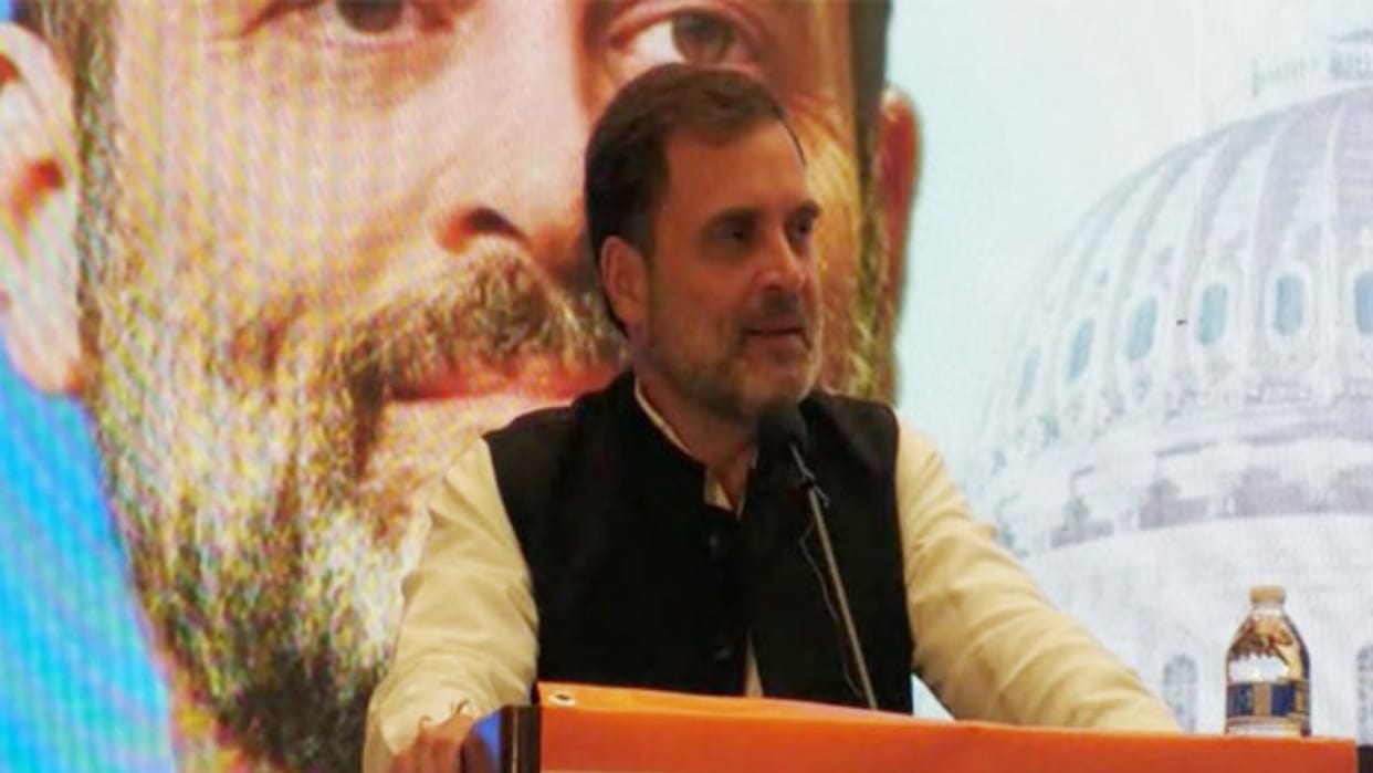 Rahul Gandhi on PM IN US visit says i dont hate Narendra Modi i dont agree with his point of views