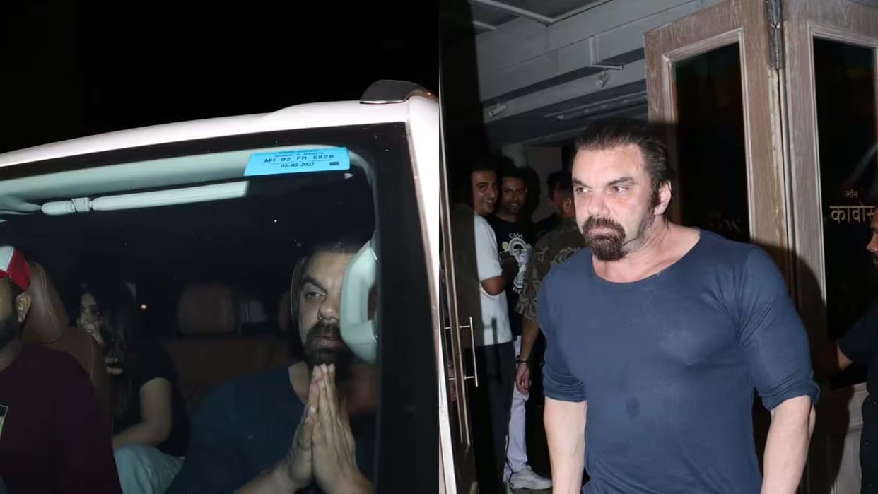 sohail khan spotted late night out with Mystery Girl after divorce with seema sajdeh