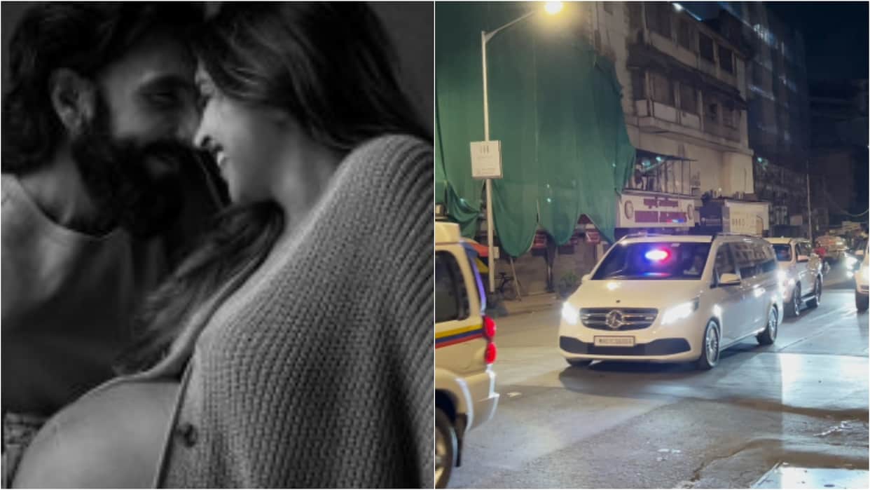 Deepika Padukone discharged from hospital reached home with husband Ranveer Singh and daughter