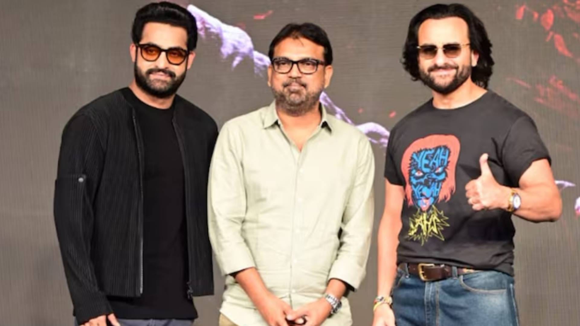 Devara Trailer released launch event jr ntr janhvi kapoor karan johar saif ali khan alia bhatt Koratala Siva
