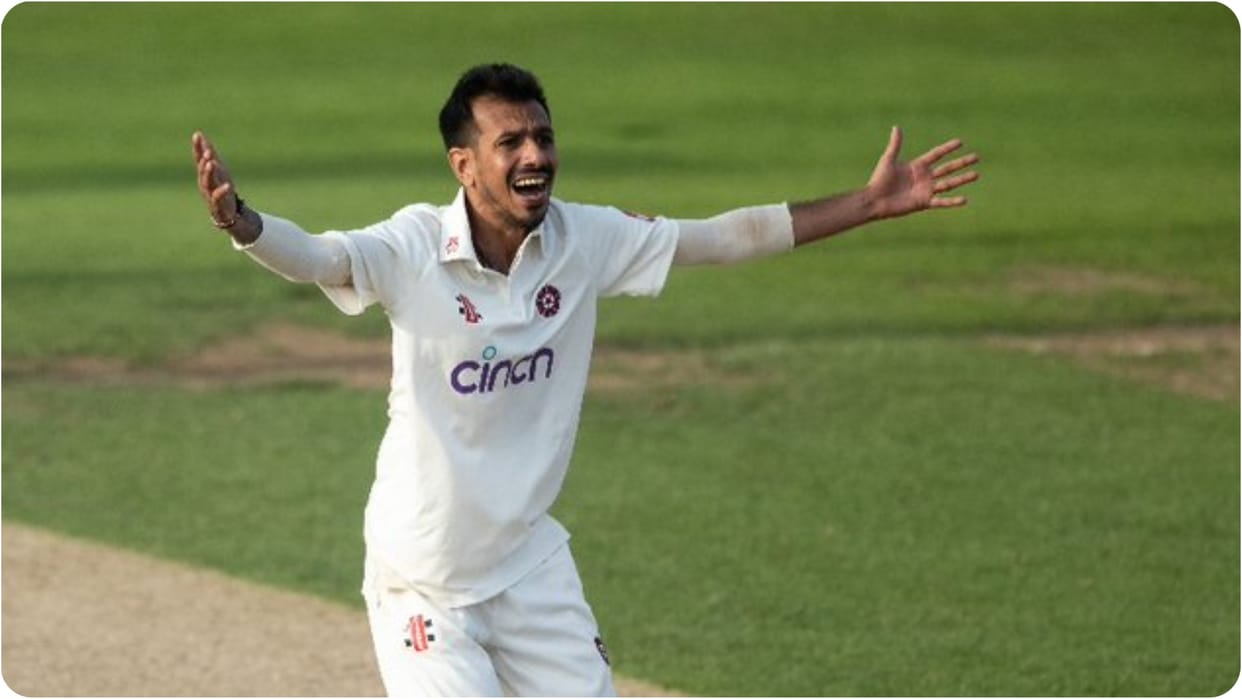 Yuzvendra Chahal picked his third five-wicket haul in first-class cricket against Northamptonshire in county