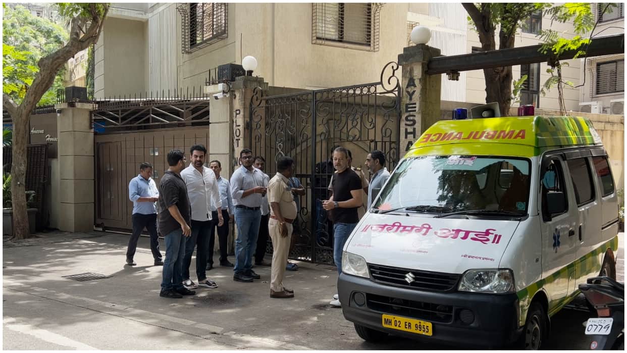 arbaaz khan reached at ex wife arora mother house after demise of malaikas father anil arora