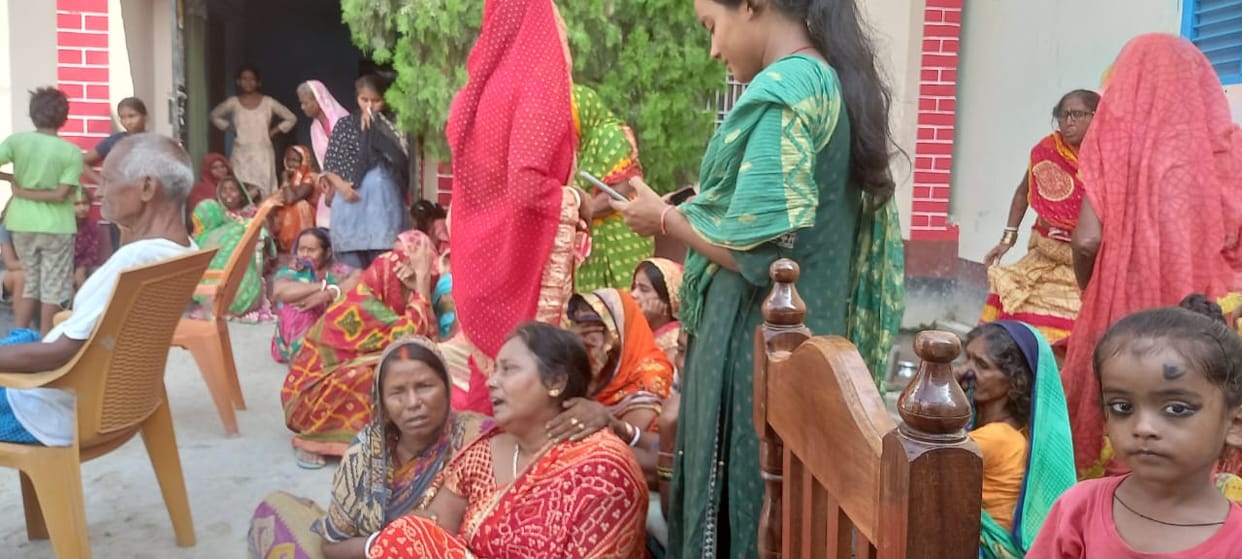 Bihar: Dead body of woman found in pond in Saran after 8 days, had left home in the morning, did not return
