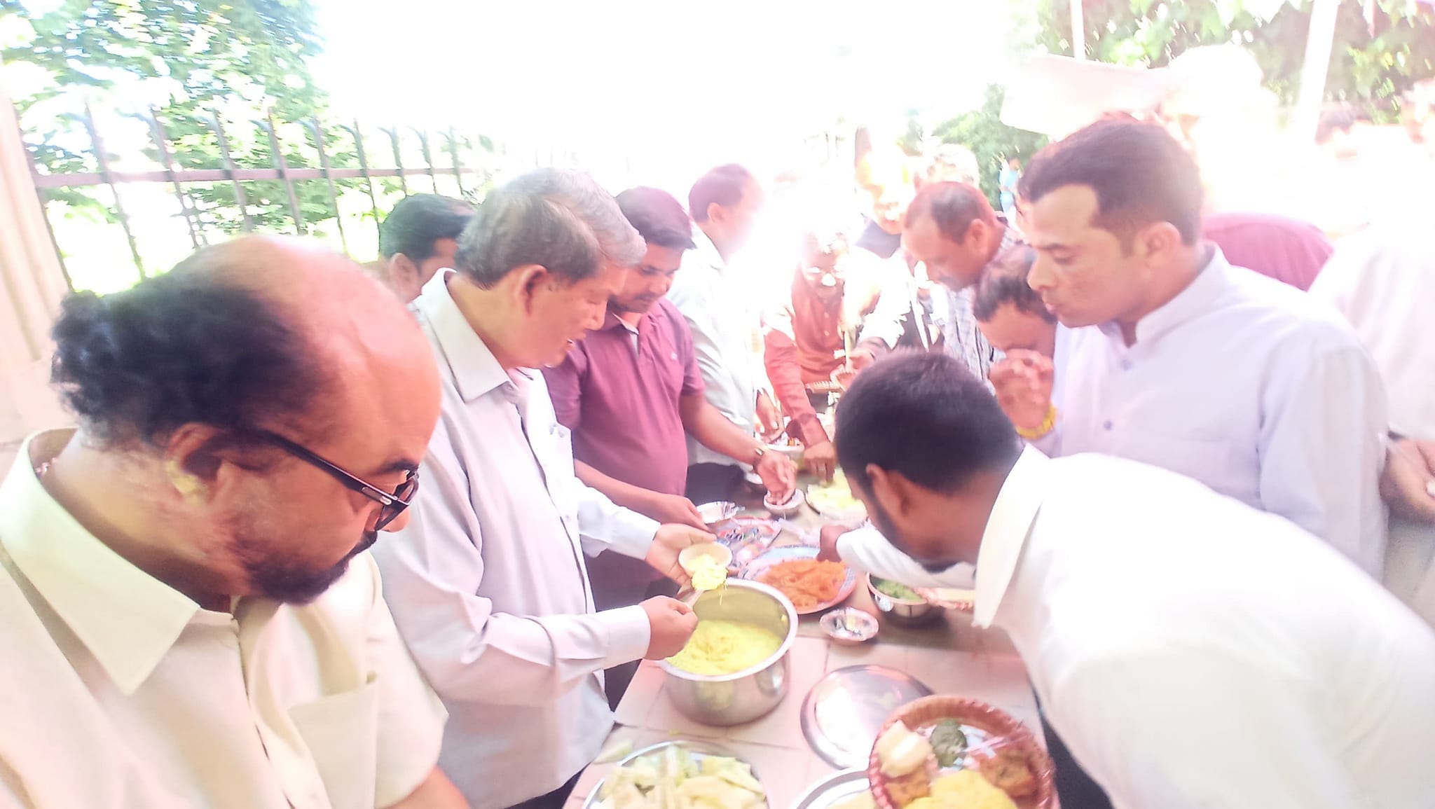 Uttarakhand Former CM Harish Rawat Raita Party in dehradun Attack on BJP Photos