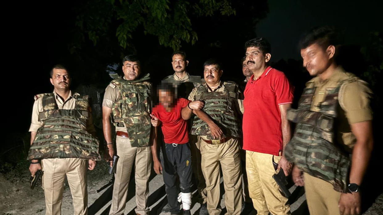 Kushinagar police arrested cattle smugglers in encounter, two smugglers arrested