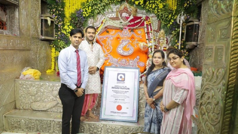 indore news khajrana ganesh mandir usa award