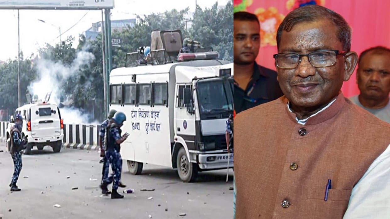 Manipur Unrest Updates Governor Laxman Pd Acharya Assam Visit Student Anger Exams Postpone