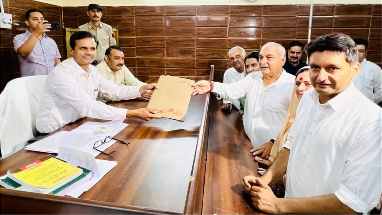 Haryana: Bhupender Singh Hooda property increased by Rs 4 crore, eight cases registered