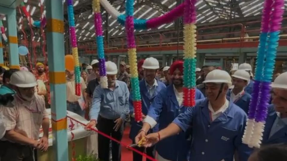 Amrit Bharat Project Sets of 160 km speed Vande Bharat train being prepared at RCF Kapurthala