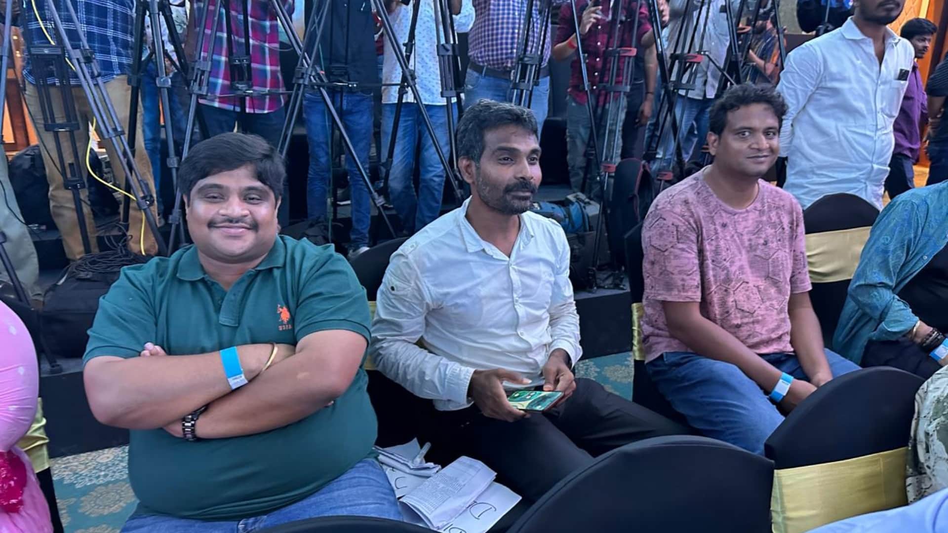 Manhandling of film journalists editor topic of discussion devara part 1 trailer launch Jr NTR Karan Johar