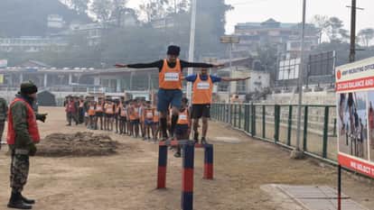 अग्निवीर भर्ती रैली की तस्वीरें (फाइल)