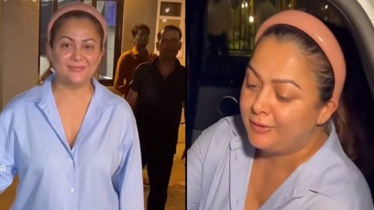 Amrita Arora was spotted visiting father Anil Mehta Before His Suicide Netizens says Life Is Unpredictable