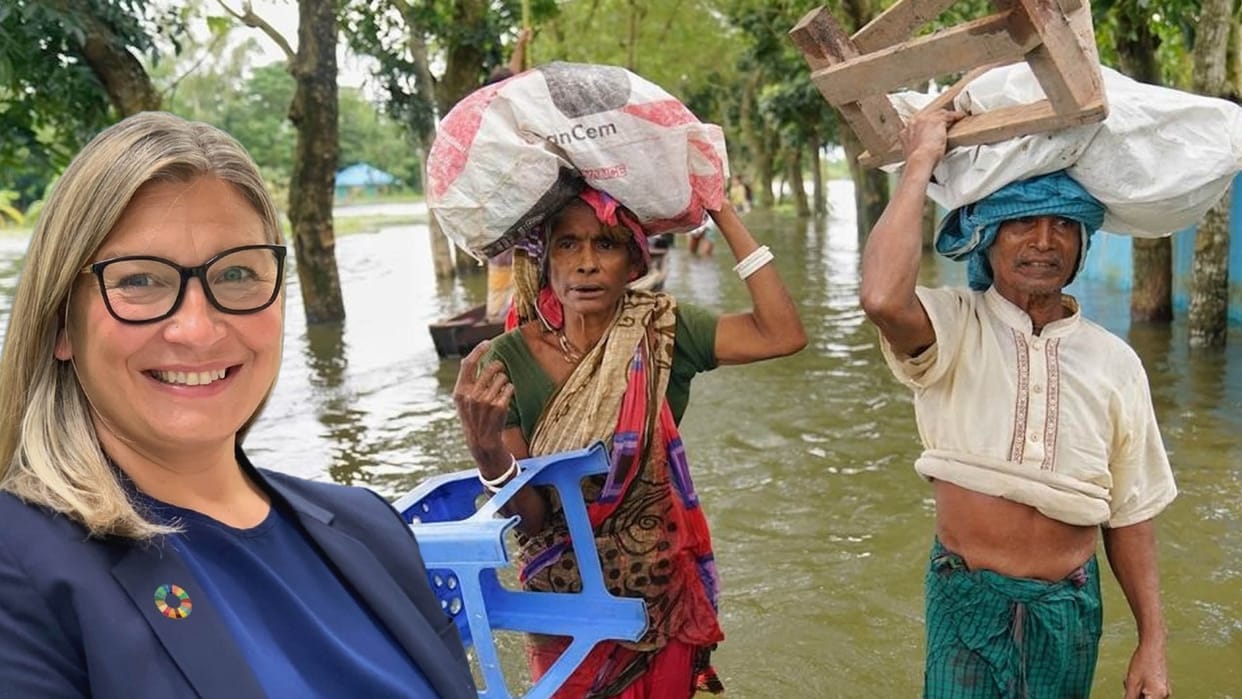 Bangladesh: This year's floods are no less than a disaster; about 58 lakh people in 11 districts affected
