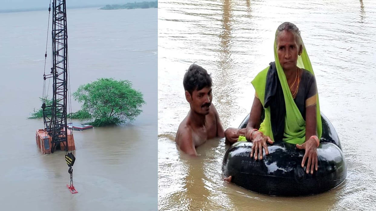 Betwa river crosses danger warning level, panic in coastal areas