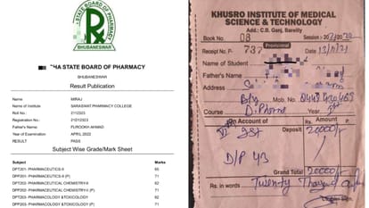 Khusro College management distributed fake degrees to students