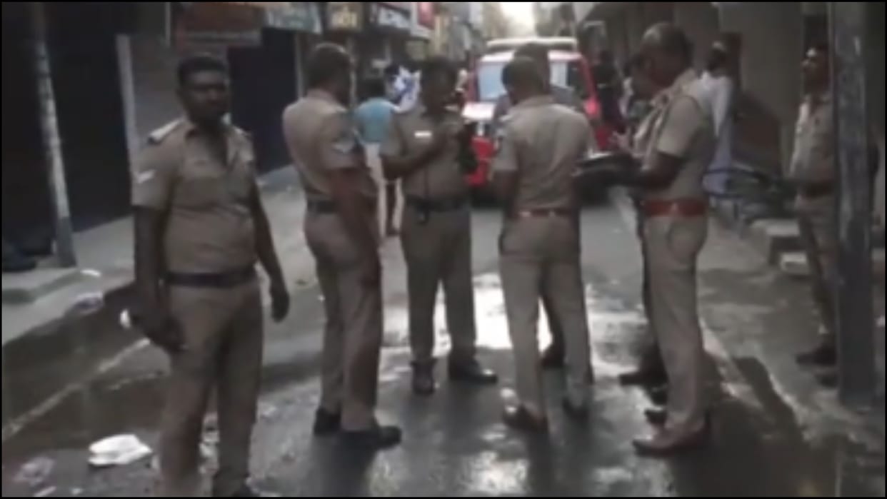 fire broke out at a women hostel in Katrapalayam in Madurai news in hindi