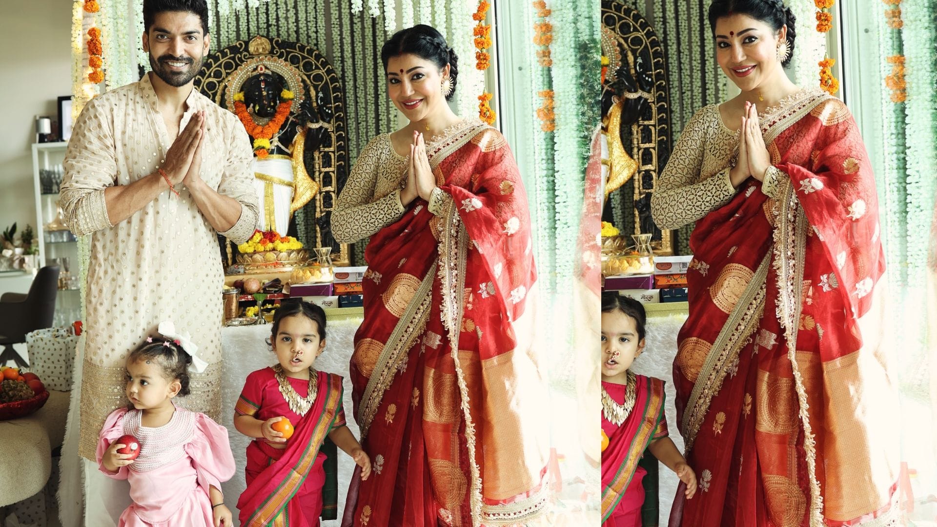 Ganeshotsav 2024 tv actress ethnic look on ganpati puja sambhavna seth to Tejasswi Prakash