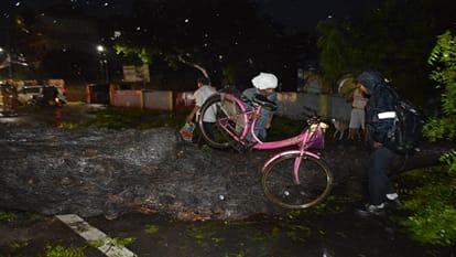 Agra witnessed torrential rains for the second time in 85 years 151 mm rainfall was recorded