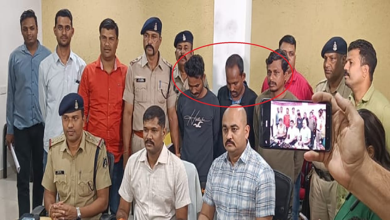Police arrested the thief who stole gold and silver in Raipur from Odisha