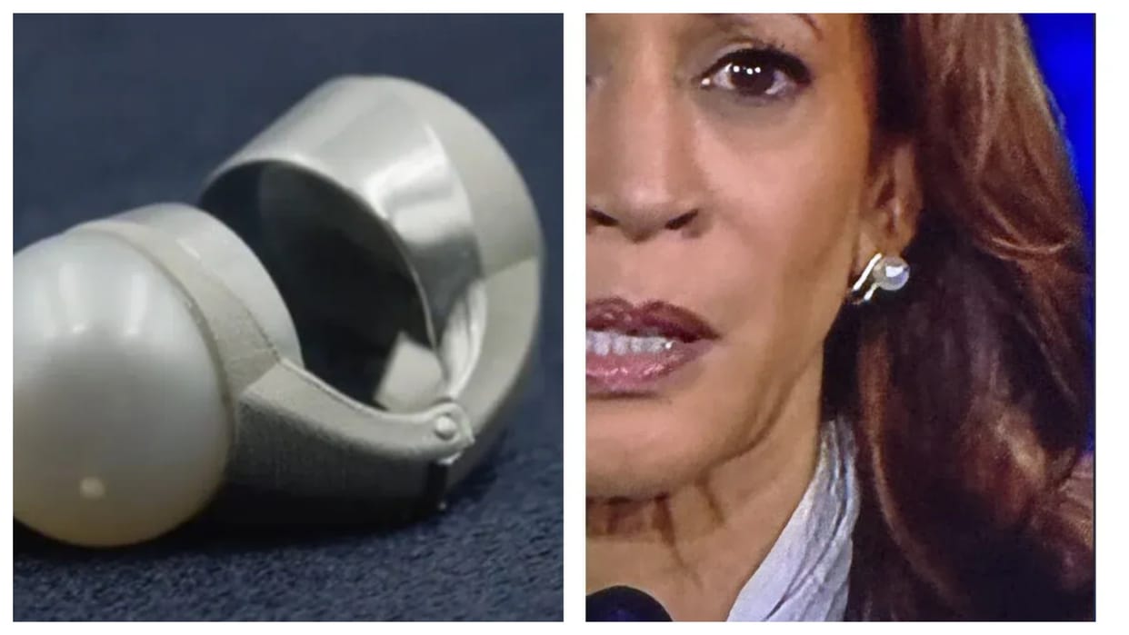 Kamala harris wear audio earrings during presidential debate social media buzz all you need to know