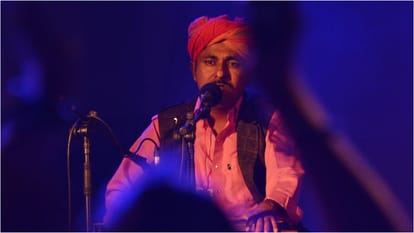 Rajasthani Sufi Folk Group Barmer Boys Main Singer Mangey Khan